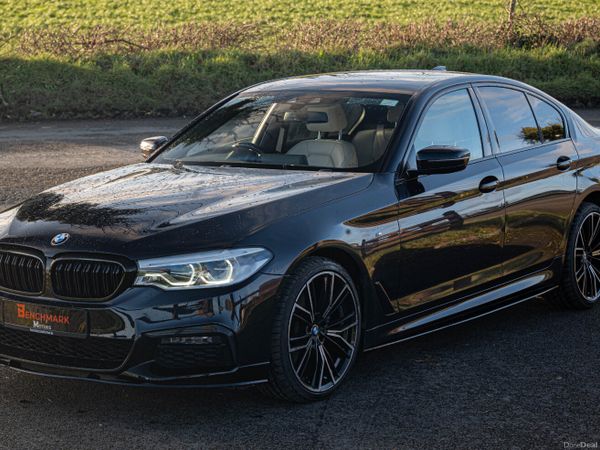 BMW 5-Series Saloon, Diesel, 2019, Black