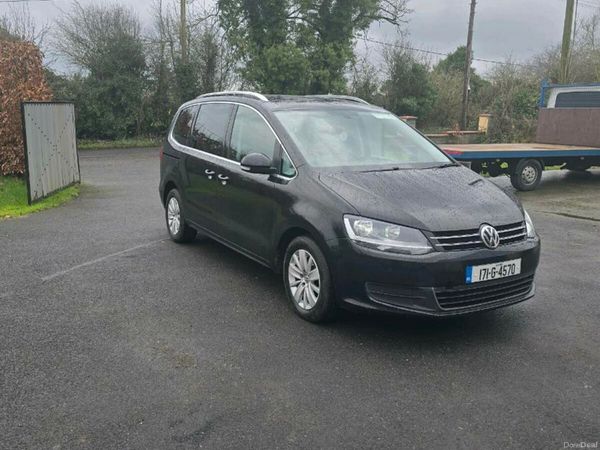 Volkswagen Sharan MPV, Diesel, 2017, Black
