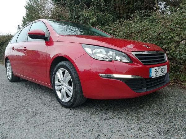 Peugeot 308 Estate, Diesel, 2015, Red