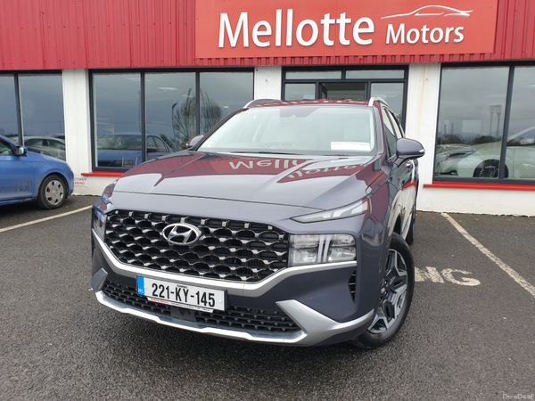 Hyundai Santa Fe SUV, Petrol Plug-in Hybrid, 2022, Blue