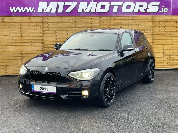 BMW 1-Series Hatchback, Petrol, 2015, Black