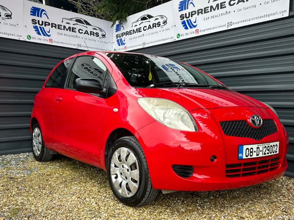 Toyota Yaris Hatchback, Petrol, 2008, Red