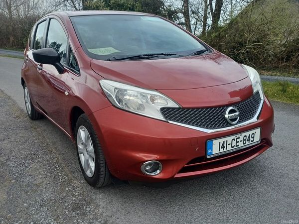 Nissan Note MPV, Diesel, 2014, Red