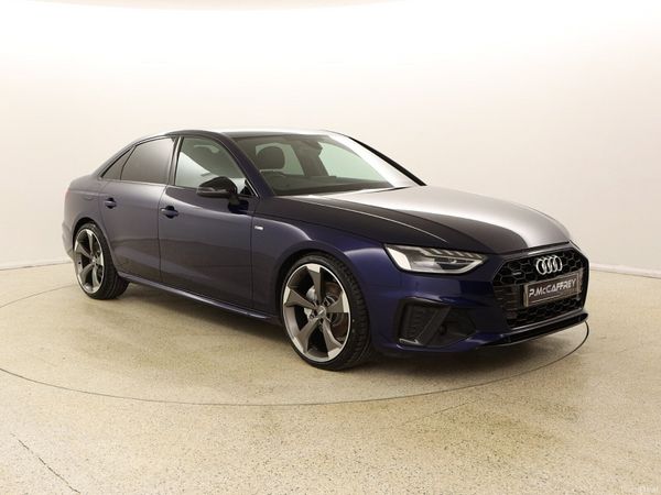 Audi A4 Saloon, Diesel, 2021, Blue