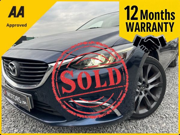 Mazda Mazda6 Saloon, Diesel, 2016, Blue