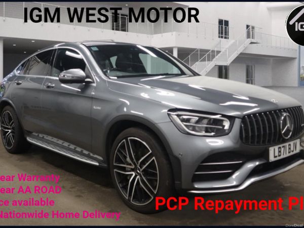 Mercedes-Benz GLC Coupe, Diesel, 2021, Grey