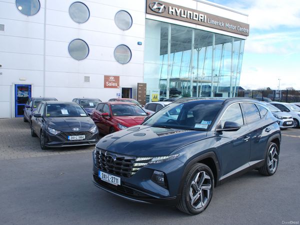 Hyundai Tucson SUV, Petrol Plug-in Hybrid, 2024, Blue