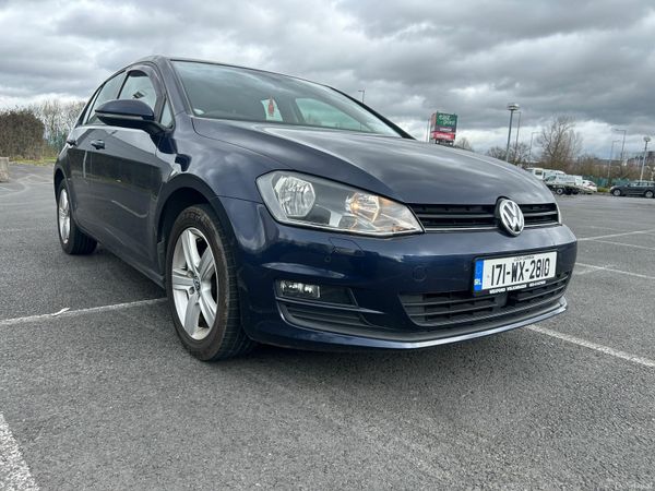 Volkswagen Golf Hatchback, Diesel, 2017, Blue