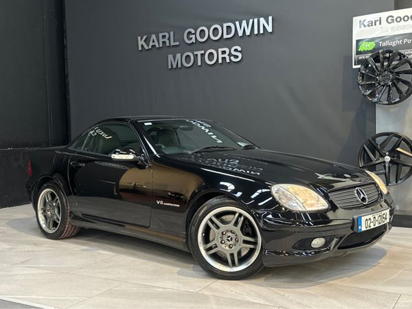 Mercedes-Benz SLK Convertible, Petrol, 2002, Black