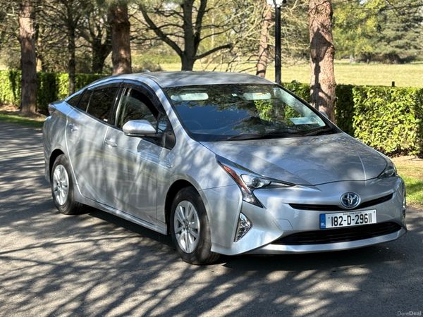 Toyota Prius Hatchback, Petrol Hybrid, 2018, Silver
