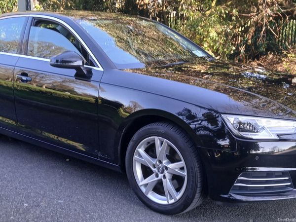 Audi A4 Saloon, Petrol, 2017, Black