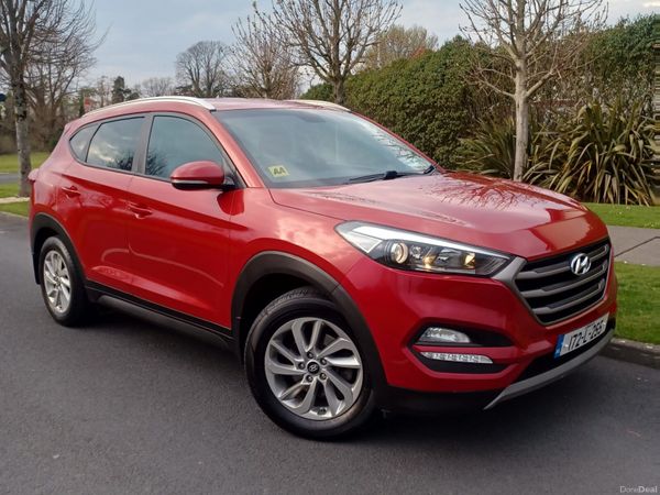 Hyundai Tucson SUV, Diesel, 2017, Red