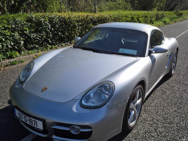 Porsche Cayman Coupe, Petrol, 2007, Silver
