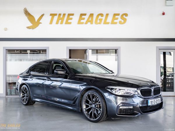 BMW 5-Series Saloon, Diesel, 2018, Grey