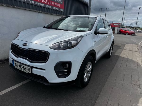 Kia Sportage SUV, Diesel, 2018, White