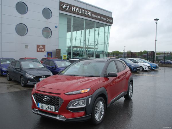 Hyundai KONA MPV, Petrol, 2020, Red