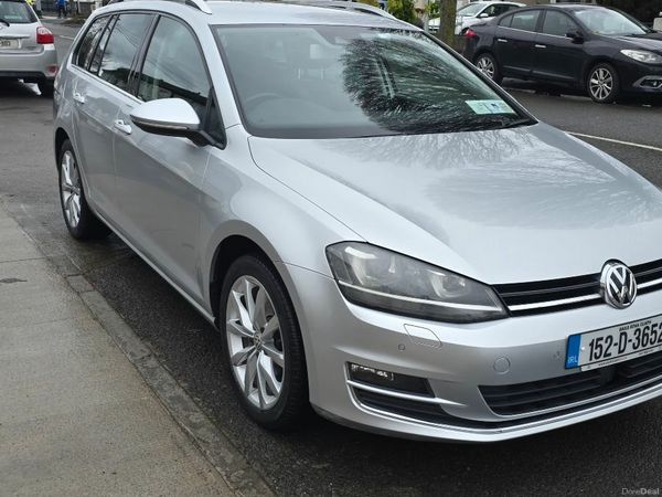 Volkswagen Golf Estate, Petrol, 2015, Silver