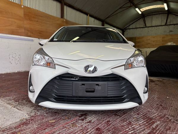Toyota Vitz Hatchback, Petrol, 2019, White