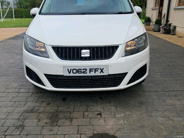 SEAT Alhambra MPV, Diesel, 2012, White