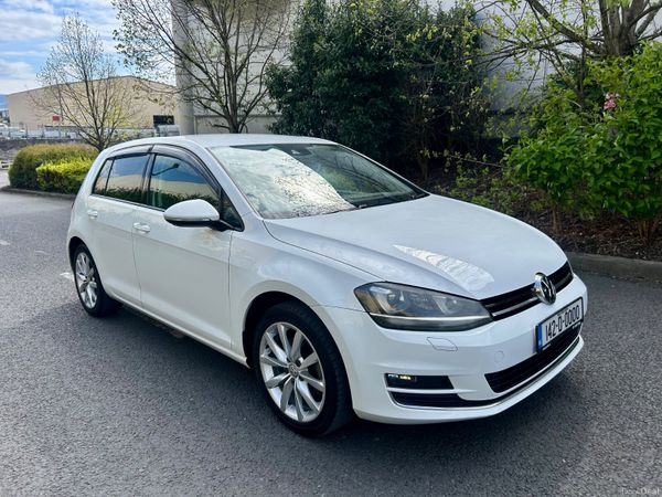 Volkswagen Golf Hatchback, Petrol, 2014, White