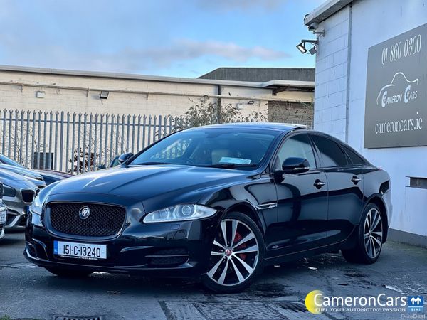 Jaguar XJ Saloon, Diesel, 2015, Black