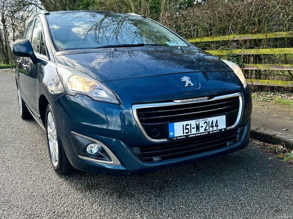 Peugeot 5008 MPV, Diesel, 2015, Blue
