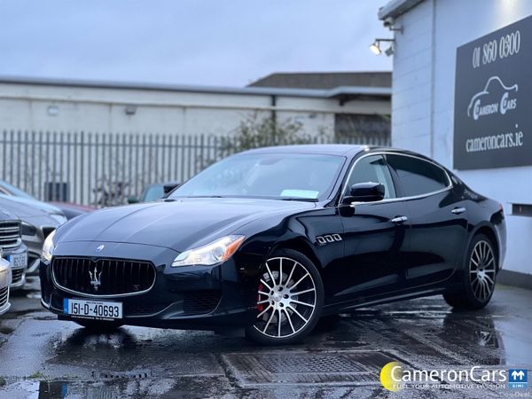Maserati Quattroporte Saloon, Petrol, 2015, Black