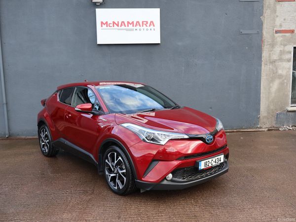 Toyota C-HR Hatchback, Petrol Hybrid, 2018, Red