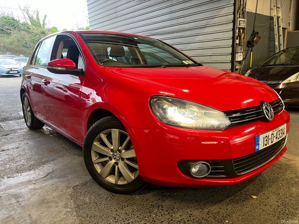 Volkswagen Golf Hatchback, Petrol, 2013, Red
