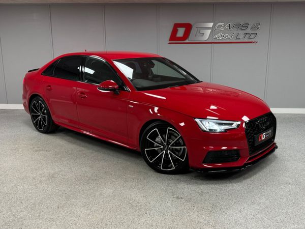 Audi A4 Saloon, Diesel, 2016, Red