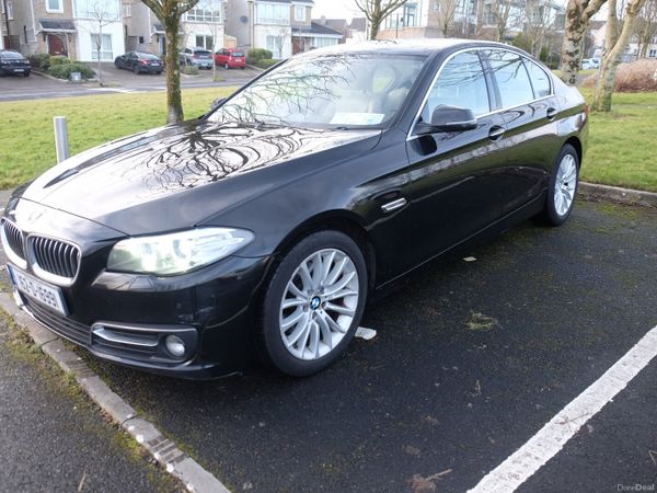 BMW 5-Series Saloon, Diesel, 2016, Black