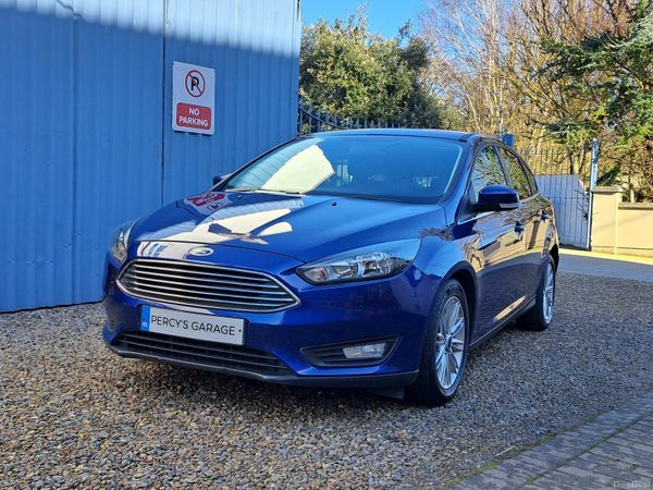 Ford Focus Hatchback, Diesel, 2017, Blue