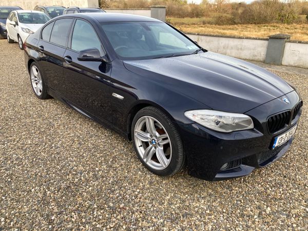 BMW 5-Series Saloon, Diesel, 2013, Black