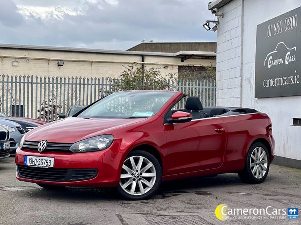 Volkswagen Golf Convertible, Diesel, 2013, Red
