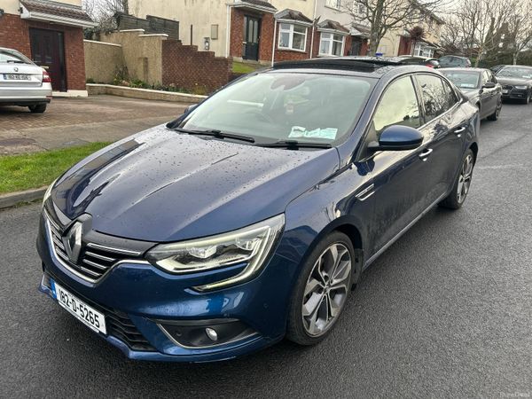 Renault Megane Saloon, Diesel, 2018, Blue