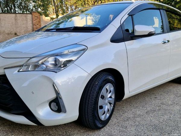 Toyota Vitz Hatchback, Petrol, 2019, White