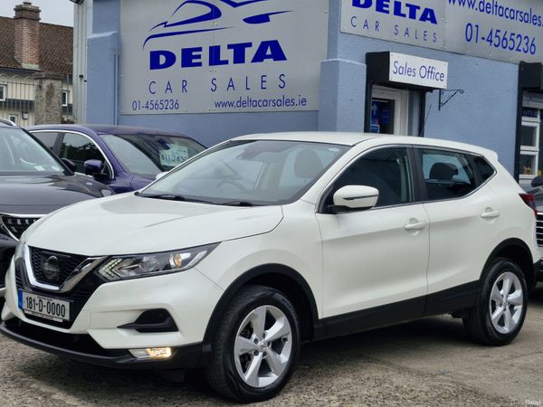 Nissan Qashqai SUV, Diesel, 2018, White