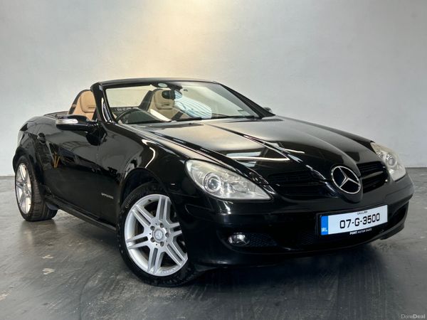 Mercedes-Benz SLK Convertible, Petrol, 2007, Black