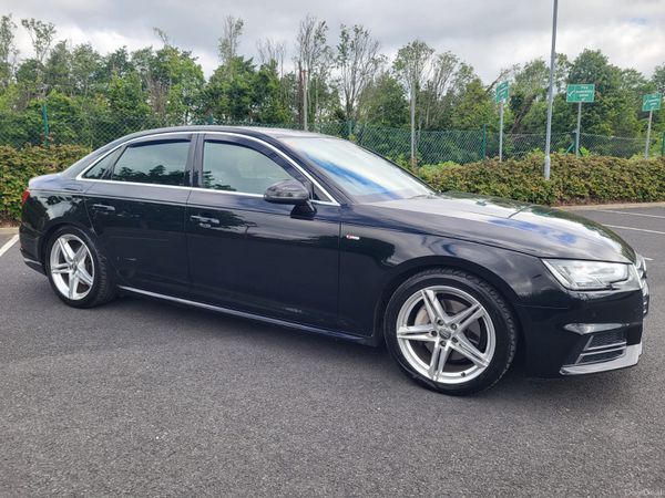 Audi A4 Saloon, Diesel, 2017, Black