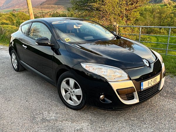 Renault Megane Coupe, Diesel, 2011, Black