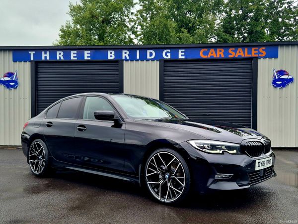 BMW 3-Series Saloon, Diesel, 2019, Black