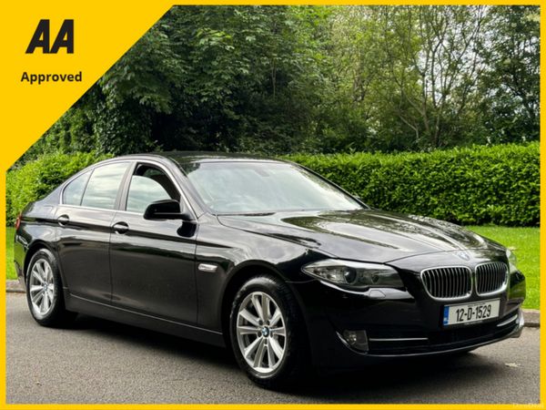 BMW 5-Series Saloon, Diesel, 2012, Black