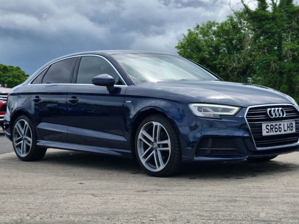 Audi A3 Saloon, Diesel, 2017, Blue