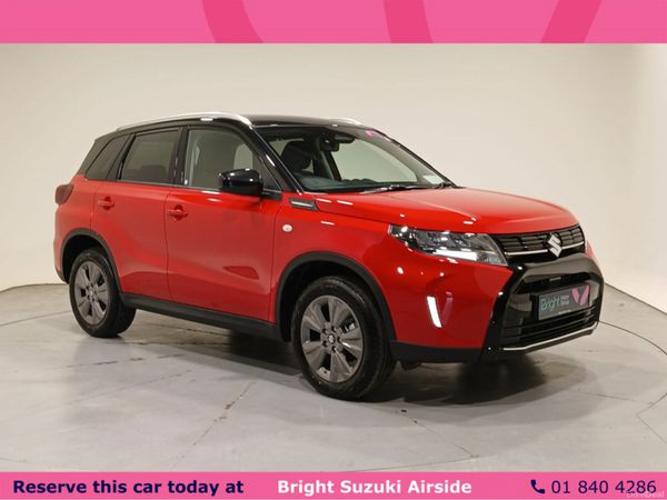 Suzuki Vitara SUV, Petrol Hybrid, 2026, Red