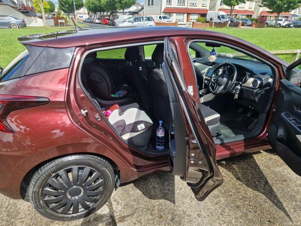 Nissan Micra Hatchback, Petrol, 2022, Red
