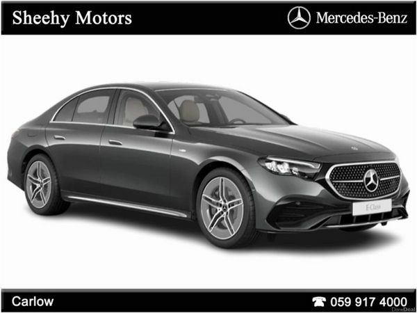 Mercedes-Benz E-Class Saloon, Diesel Plug-in Hybrid, 2026, Grey