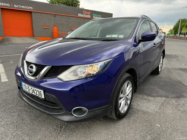 Nissan Qashqai SUV, Diesel, 2017, Blue