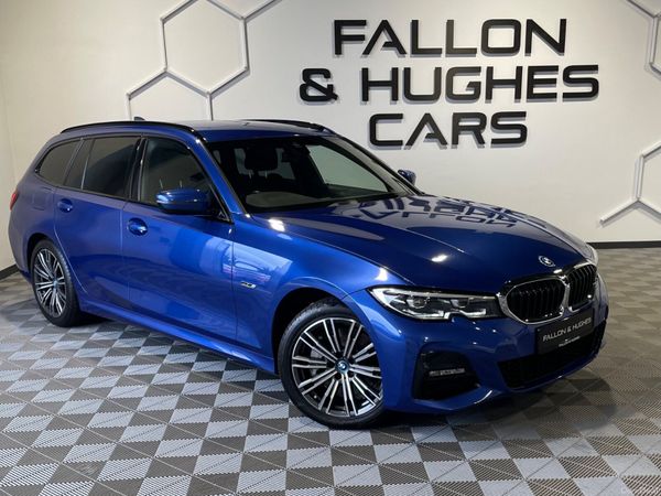 BMW 3-Series Estate, Petrol Plug-in Hybrid, 2022, Blue
