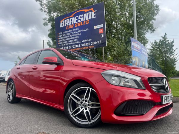 Mercedes-Benz 200 Hatchback, Diesel, 2018, Red