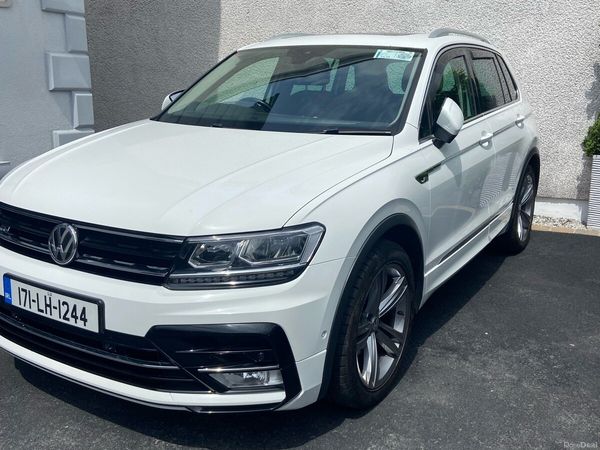 Volkswagen Tiguan SUV, Diesel, 2017, White